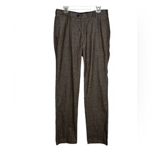 Peter Millar Corduroy Brown Light Striped 5-Pocket Trouser‎ Pants Men's Size 34